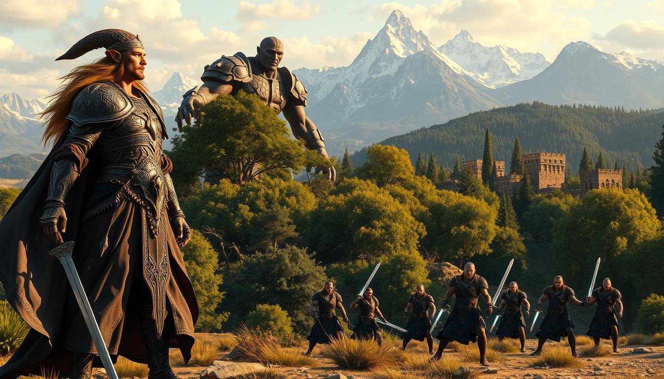 cinematic fantasy art
